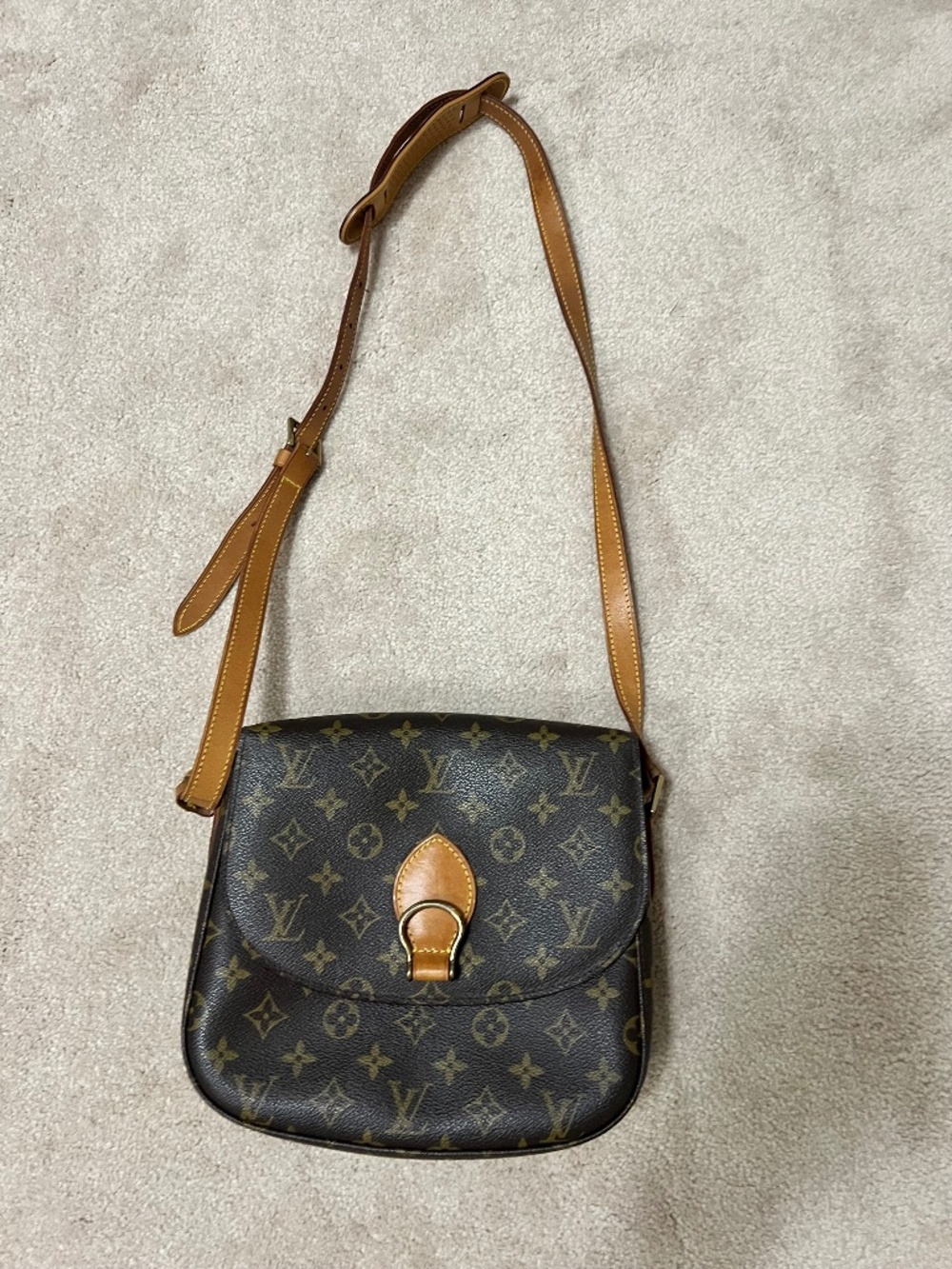 Vintage Louis Vuitton Monogram Saint Cloud GM Shoulder Bag - Like New